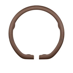 Snap-On Nappa Leather Steering Wheel Cover for Changan Eado CS75 PLUS Lumin UNI-T (38cm)