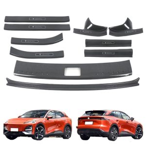 Stainless Steel Interior and Exterior Door Sill Guards and Rear Bumper Protector for DEEPAL S07 (2023+)