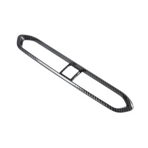 Interior Dashboard Center Air Vent Trim Sticker Cover for CHANGAN UNI-T (2020) ABS Carbon Fiber Pattern