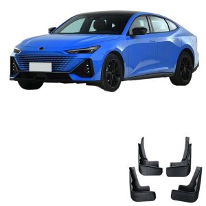 4PCS Car Mud Flaps Set for 2022-2024 CHANGAN UNI-V, Soft PP Plastic Mudguards