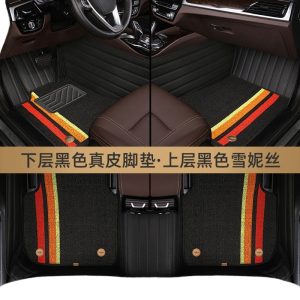 All-Weather Leather Floor Mats Set for DEEPAL S07 S05 L07 SL03 S7 and CHANGAN NEVO G318