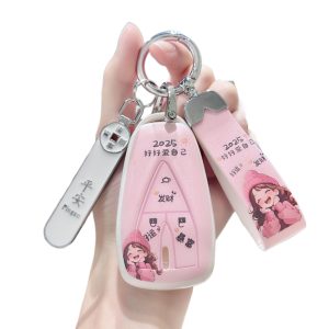 All-Inclusive TPU Remote Key Fob Cover for CHANGAN UNI-V (2022-2025) Ultra-Thin Protective Case