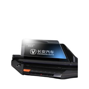 Interior Tempered Glass Screen Protector Set for CHANGAN UNI-V Navigation & Instrument Display