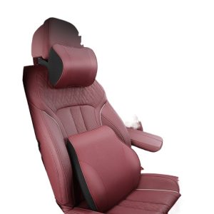 Genuine Leather Headrest and Lumbar Support Pillow Set for CHANGAN CS75 CS55 PLUS UNI-V EADO PLUS