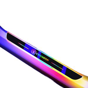 LED Illuminated Door Sill Protectors Streamer Welcome Pedals for DEEPAL SL03 / S7 2022-2023