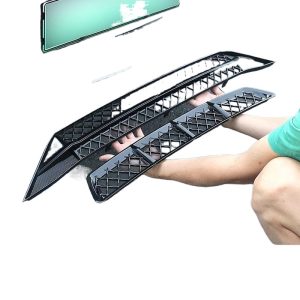 Deepal S07 Front Bumper Air Intake Grille Insect Mesh Guard - Matte Black Stainless Steel (Extended Range Version)
