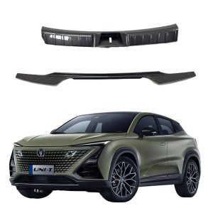 Rear Bumper Trunk Sill Guard Protector Carbon Fiber Pattern for CHANGAN UNI-T