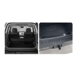 Stainless Steel Door Sill Guard and Trunk Protector Kit for DEEPAL G318, 9-Piece Set