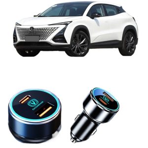 Super Fast 66W PD+USB Car Charger with 3-in-1 Cable for CHANGAN UNI-T