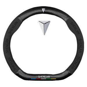 Custom Suede D-Shape Steering Wheel Cover for DEEPAL SL03 S07 S05 L07 and DEEPAL G318