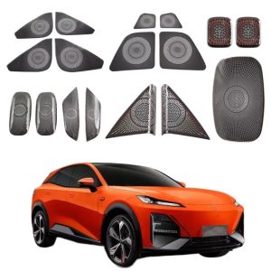 Interior Microphone Speaker Cover Trim for DEEPAL S07 (2022-2023) ABS Silver