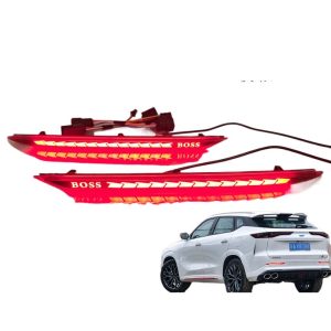 LED Rear Bumper Reflector Lights for CHANGAN UNI-Z 2024-2025 with Dynamic Sequential Turn Signals