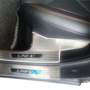 Inner and Outer Door Sill Scuff Plates Stainless Steel for CHANGAN UNI-V