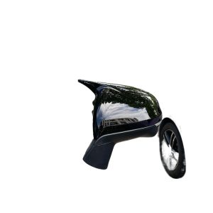 Horn-Style Side Mirror Covers for CHANGAN UNI-T 2020-2022 Carbon Fiber Pattern Finish