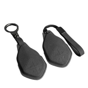 Suede Leather Key Case Cover for DEEPAL SL03 & DEEPAL S07 (S7) - Three-Color Design