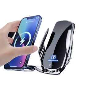 Magnetic Wireless 15W Fast Charging Car Phone Holder for CHANGAN CS75, CX70, Benben, and OSHAN