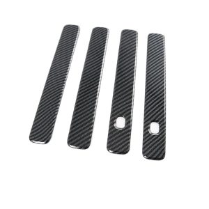 Outer Door Handle Decorative Covers with Carbon Fiber Texture for 2021 CHANGAN UNI-K