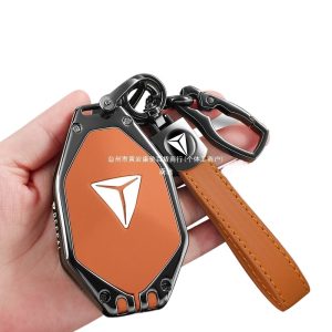 Zinc Alloy Smart Key and Card Case Cover for DEEPAL S05 S07 SL03 L07 G318