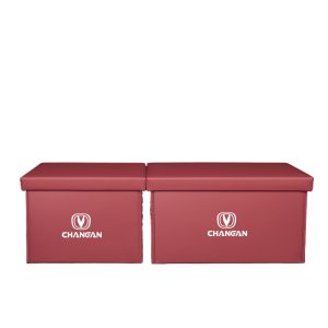 Premium Nappa Leather Collapsible Trunk Storage Box with Water-Resistant Design for Changan CS75 PLUS, CS35, CS55, Eado, UNI-T, and Ruicheng CC