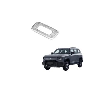 Interior Dashboard Air Vent Speaker Cover Trim 2-Piece Set Silver for DEEPAL G318