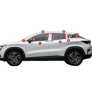 Stainless Steel Window Trim and Door Edge Molding for CHANGAN UNI-T