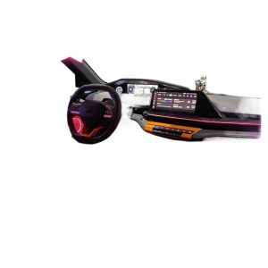 Interior Ambient Lighting Mold Trim Panel and Saddle Light Kit for CHANGAN UNI-V
