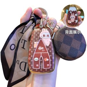 TPU Car Key Cover Sleeve for CHANGAN Lumin, UNI-V, DEEPAL S07/S7, UNI-K, and OSHAN UNI-T