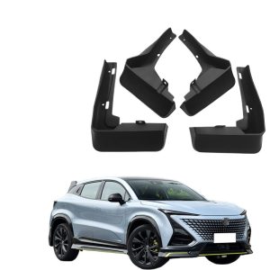 Car Tire Mudguards Mud Flaps Set for CHANGAN UNI-T and UNI-K Soft PP Plastic