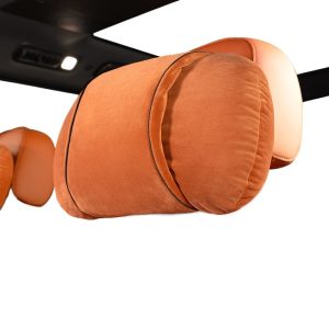 Automotive Headrest Neck Pillow and Lumbar Support Cushion Set for CHANGAN CS75 PLUS CS35 CS55 Eado UNI-T Ruicheng CC