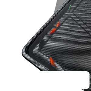 All-Weather TPV Trunk Mat and Backrest Protector Carbon Fiber Pattern for DEEPAL G318