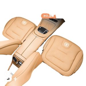 All-Season Breathable Leather Car Seat Cushion Full Set for CHANGAN Eado CS35 PLUS Ruicheng UNI-V CS55 PLUS UNI-K