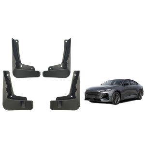 Rear Mudguards Splash Guards Set 4pcs PP Soft Plastic for CHANGAN UNI-V 2022