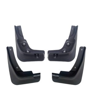 Black Rubber-Plastic Front and Rear Splash Guards Fender Set for CHANGAN Eado PLUS UNI-V Ruicheng CC