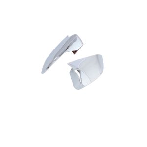 M-Style Horn Mirror Cover Cap for 2022 CHANGAN UNI-V, Chrome Finish ABS