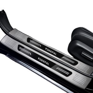 Stainless Steel Outer Rear Bumper Guard Threshold Plate for DEEPAL SL03 (2022-2025)