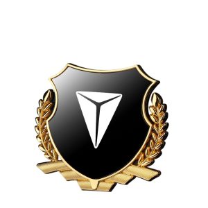 Universal Metal Wheat Ear Body Side Emblem for DEEPAL S07 S05 SL03 L07 S09 G318