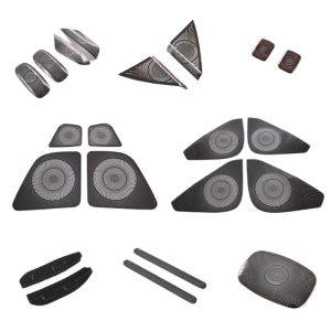 Stainless Steel Interior Speaker Cover and Accessary Trim Set for DEEPAL S07 (2023)