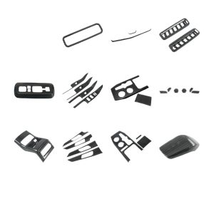 Carbon Fiber Style Interior Decorative Trim Set for CHANGAN UNI-K (ABS Plastic)