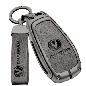 Zinc Alloy Metal Remote Key Case Cover for CHANGAN UNI-T, UNI-K iDD, and UNI-V (2022)