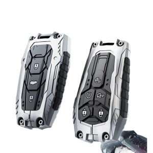 Silicone and Zinc Alloy Key Fob Cover for CHANGAN UNI-V, EADO, and Lumin