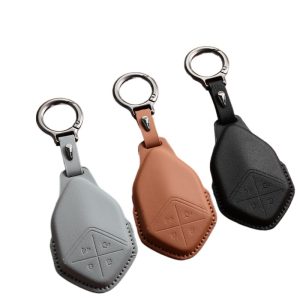 Remote Key Case Shell Holder with Leather Lanyard for DEEPAL S07 SL03 G318