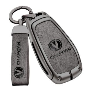 Zinc Alloy Metal Key Fob Cover for CHANGAN UNI-T, UNI-V, and UNI-K iDD (2022+)