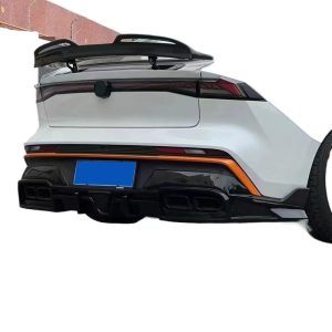 Rear Bumper Lip Spoiler with Flashing Pilot Light for CHANGAN UNI-V 2022-2024 Premium Sport