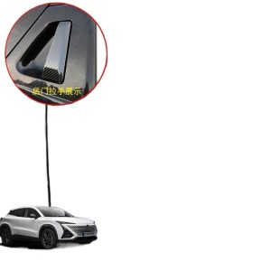 Stainless Steel Door Handle and Door Bowl Protective Trim for CHANGAN UNI-T (Black Titanium Brush Finish)